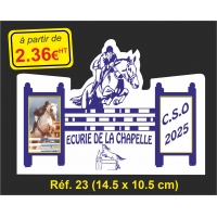 Plaque PVC Réf. 23 